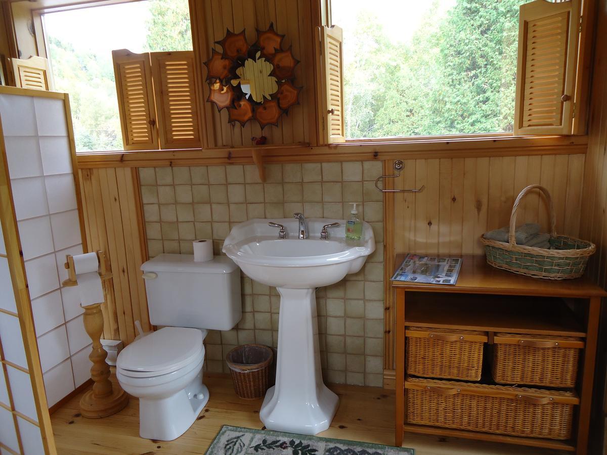 Chalet Saint-Thomas LʼAnse-Saint-Jean Dış mekan fotoğraf
